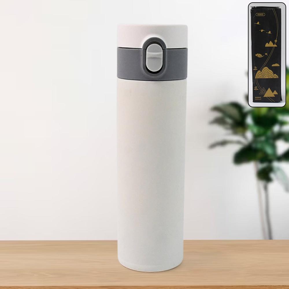 Stainless Steel Insulated Water Cup (550Ml Approx) - Color: Mix