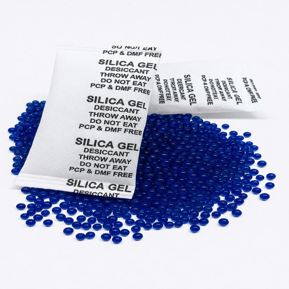 Silicagel Blue Beads 5 Gm & 10 Gm Sachets 