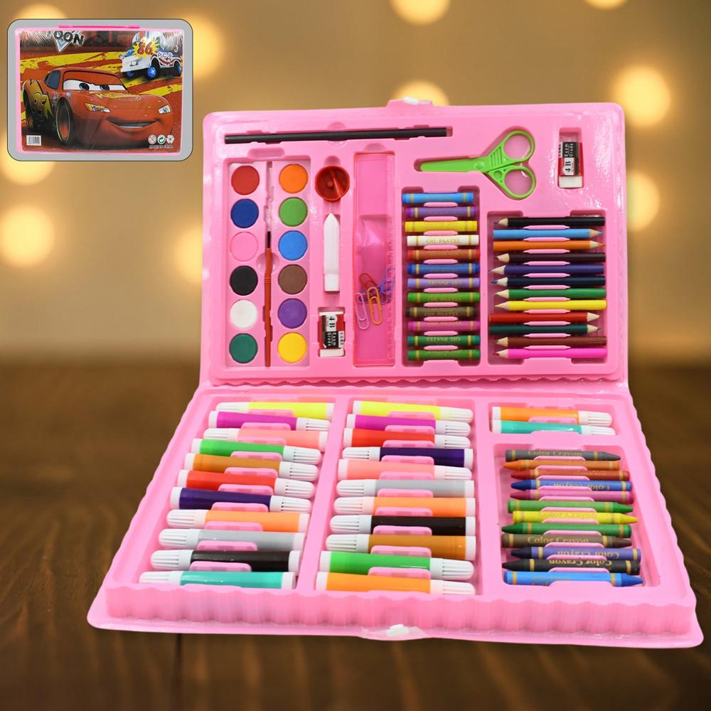 Art Set Kids Art Supplies Coloring Case Kit Painting & Drawing Sets (86 Pcs Set)