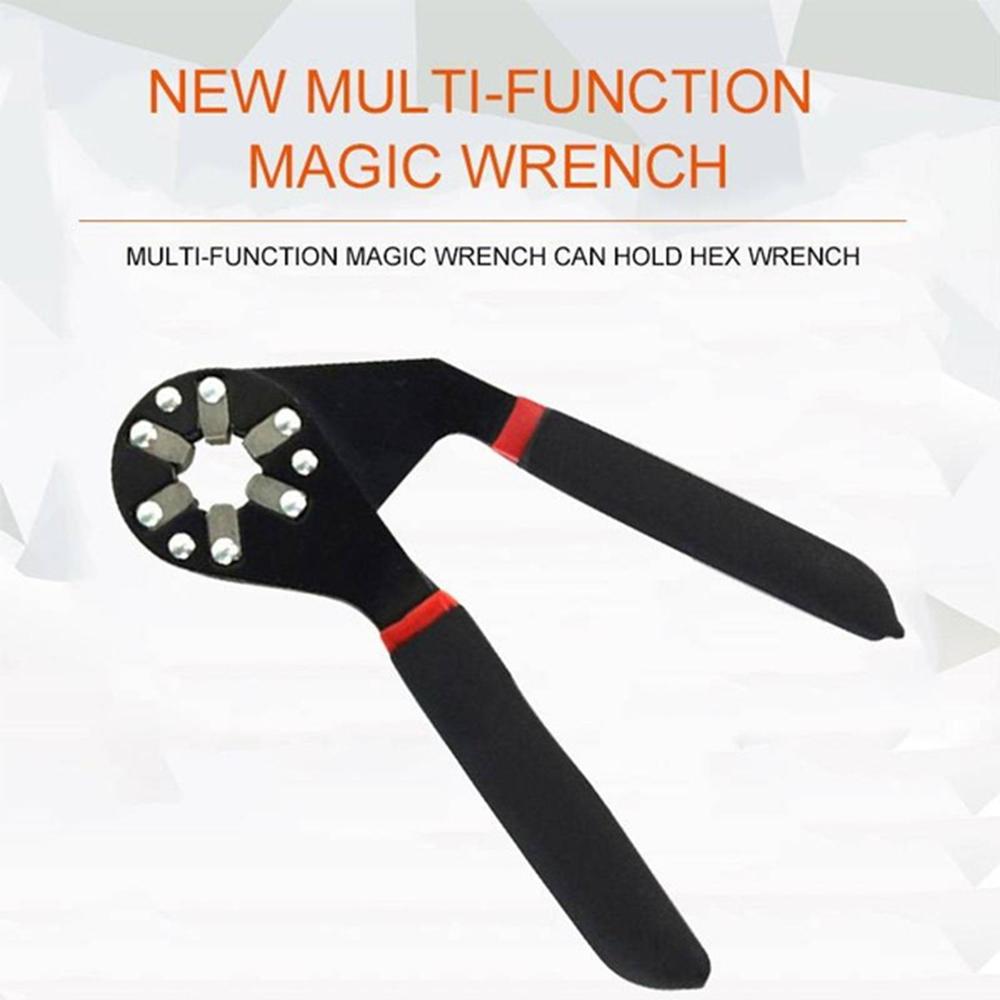 Multi-function Hexagon Wrench Adjustable Bionic Plier Spanner Repair Hand Tool