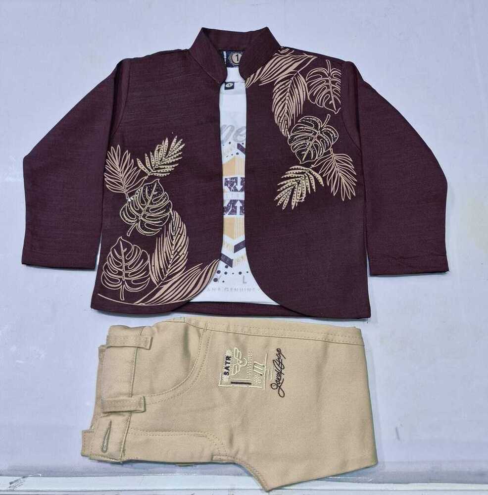 Multicolot 3 Piece Kids Wear