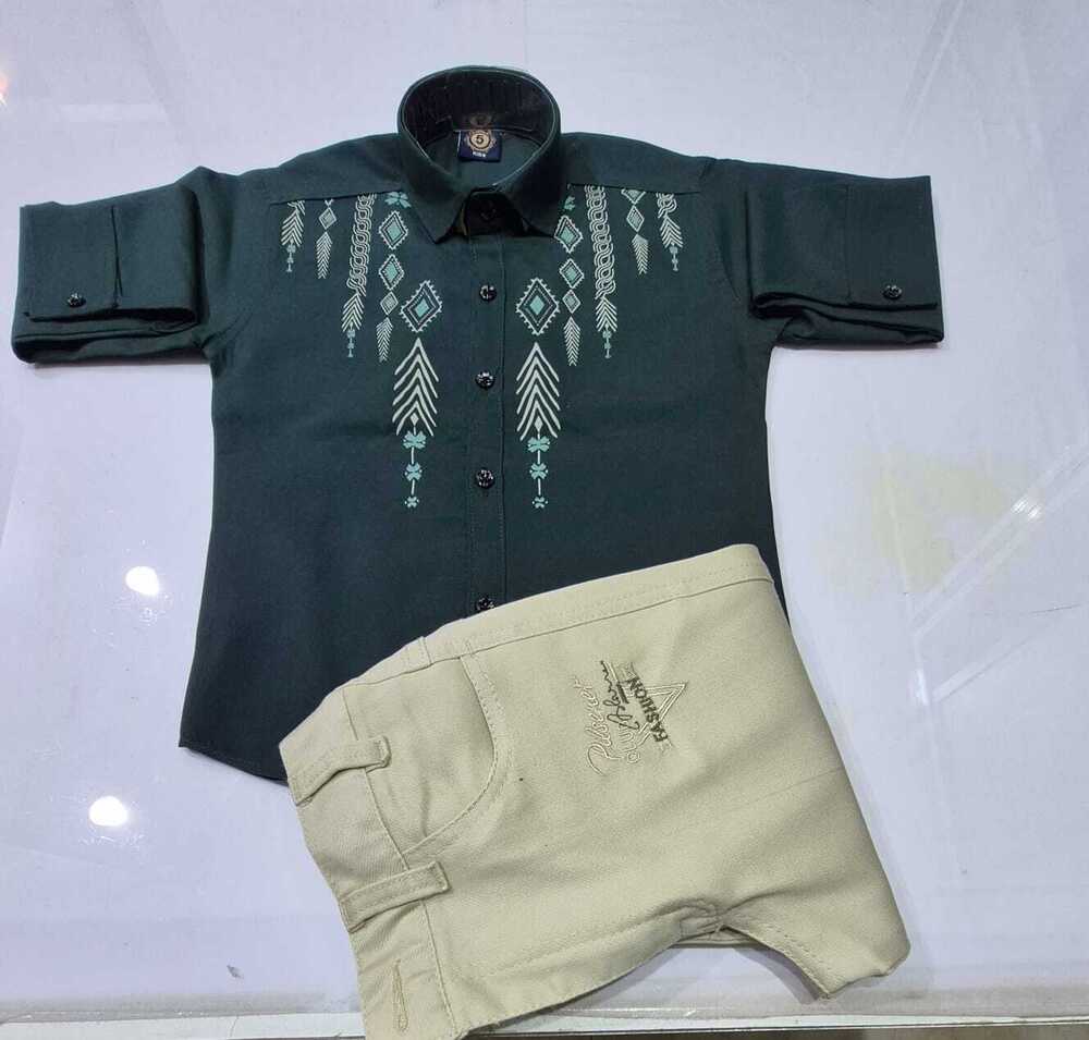 Kids Designer Shirt Pant