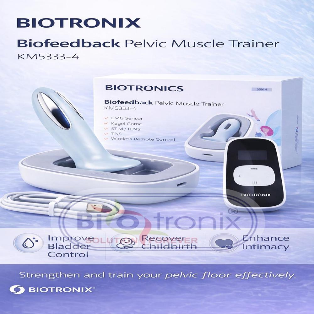 Smart EMG Pelvic Rehabilitation Trainer with Adjustable Therapy Modes
