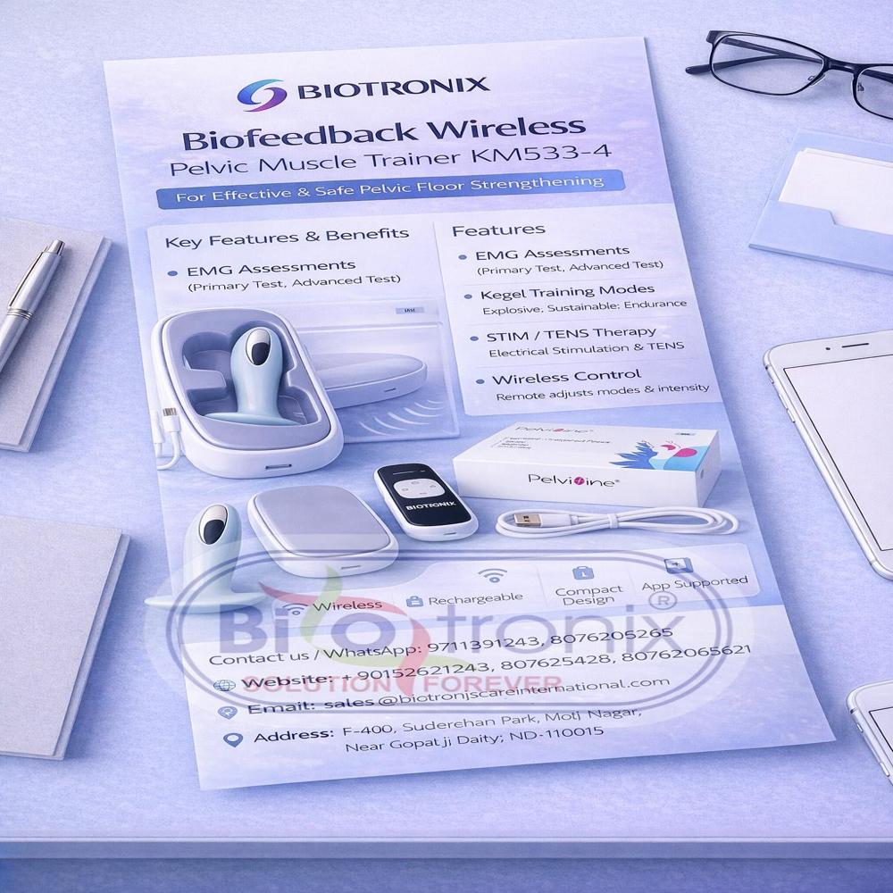 Smart EMG Pelvic Rehabilitation Trainer with Adjustable Therapy Modes