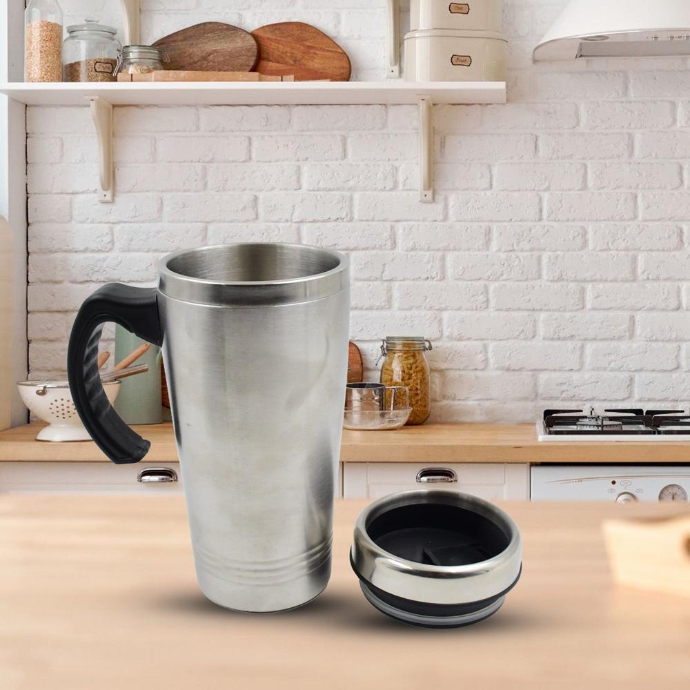 Stainless Steel Vacuum Glass Insulated Glass Coffee Cups, Tumbler (1 pc)