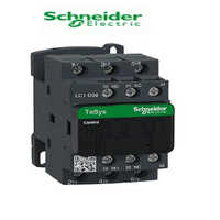 Lc1d25 3 Pole Schneider Contactor - Plastic, 45mm, Black, 230v Ac Control Voltage, 25a, 3 Phase, 1 No + 1 Nc Auxiliary Contacts
