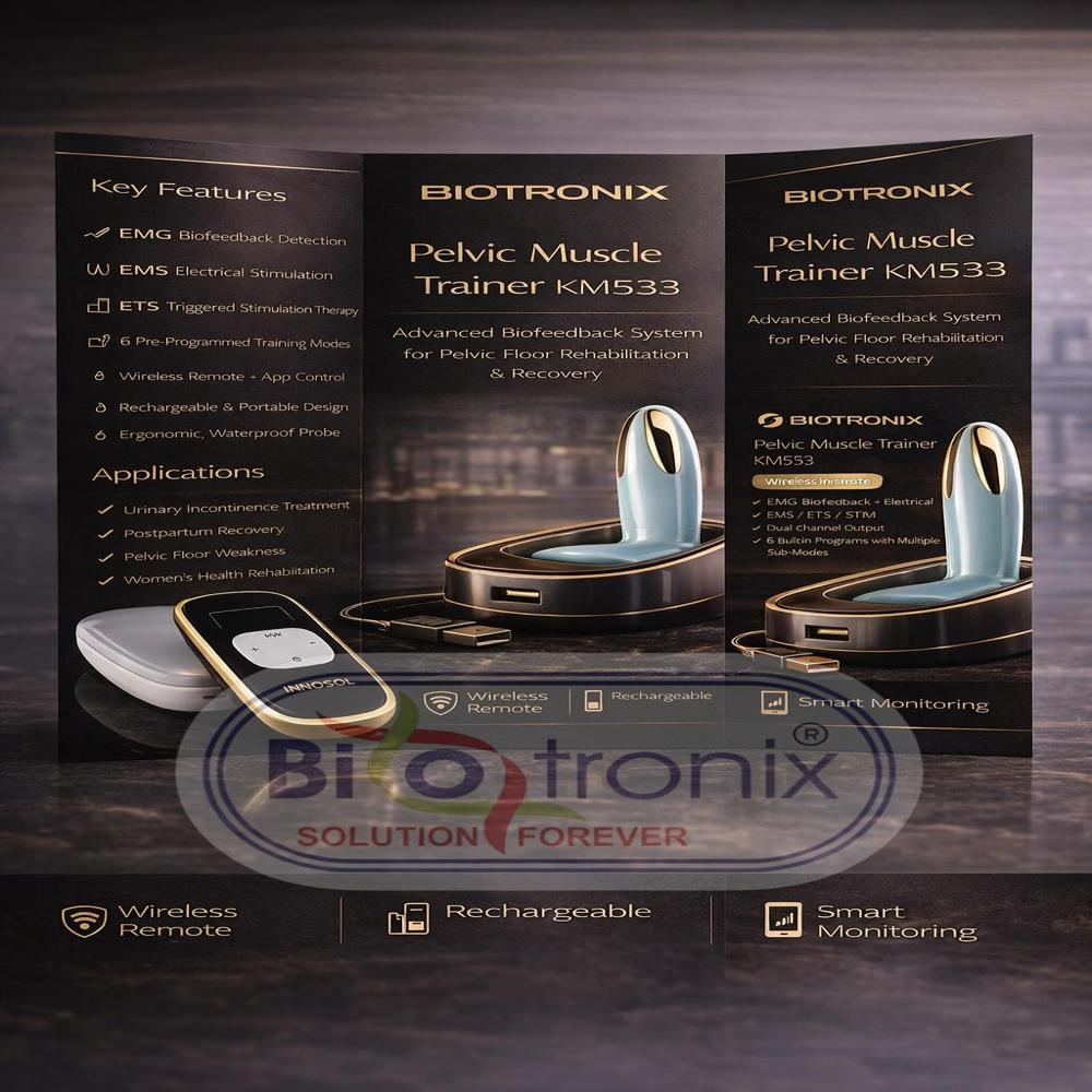 KM-533-4 Portable Pelvic Therapy Equipment for Home and Clinic Applications