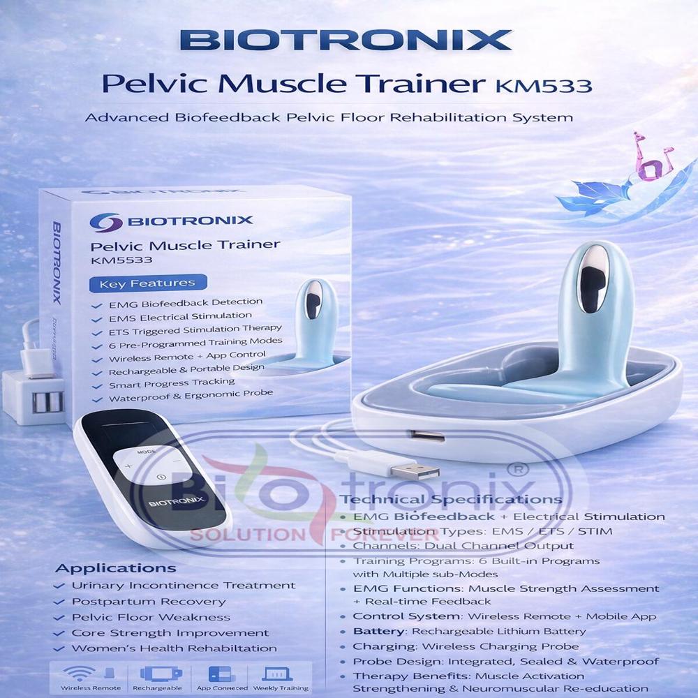 KM-533-4 Portable Pelvic Therapy Equipment for Home and Clinic Applications