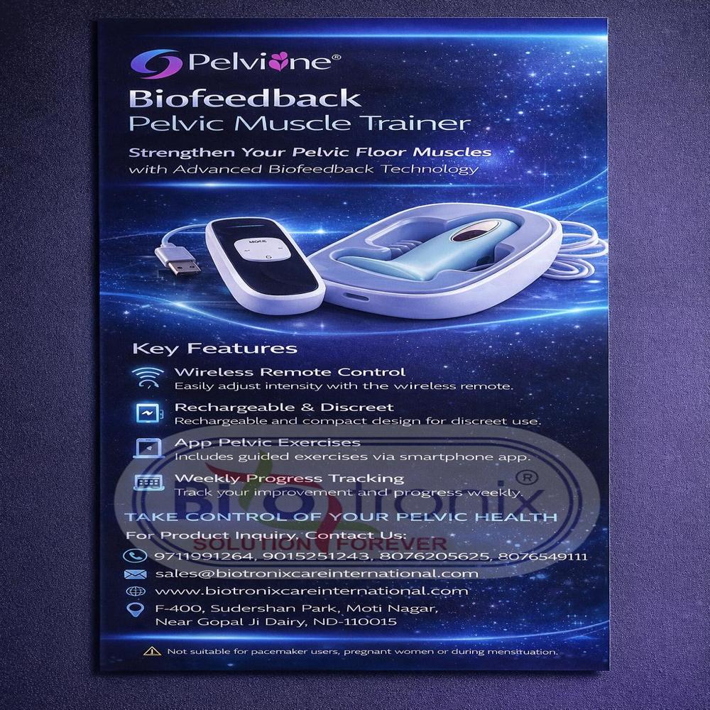 Wireless Pelvic Muscle Coordination Device for Women Recovery Programs