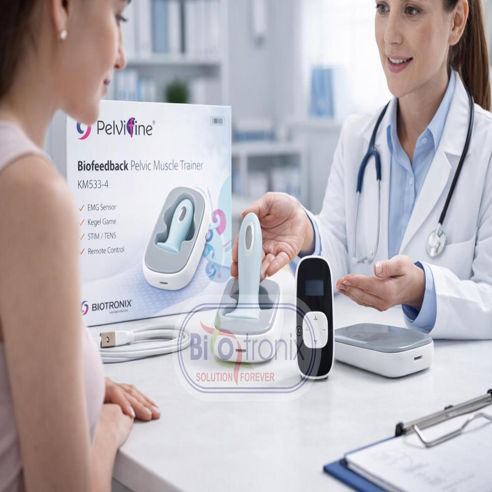 Wireless Pelvic Muscle Coordination Device for Women Recovery Programs