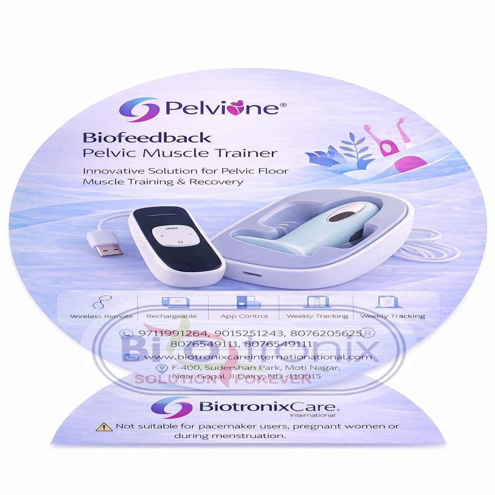 Wireless Pelvic Muscle Coordination Device for Women Recovery Programs