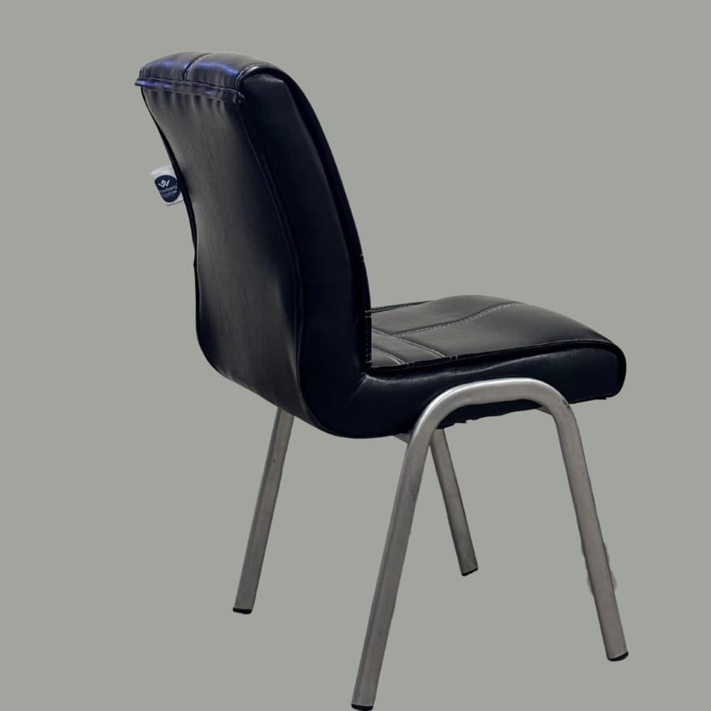C104 Black Visitor Cafe Chairs