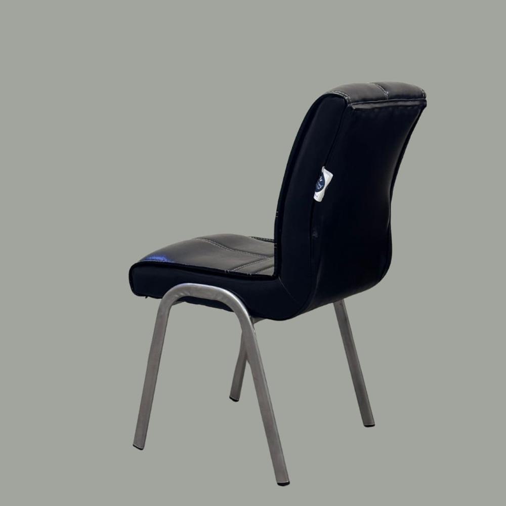 C104 Black Visitor Cafe Chairs