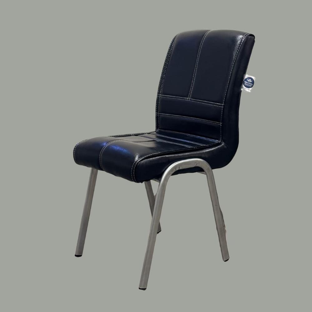 C104 Black Visitor Cafe Chairs