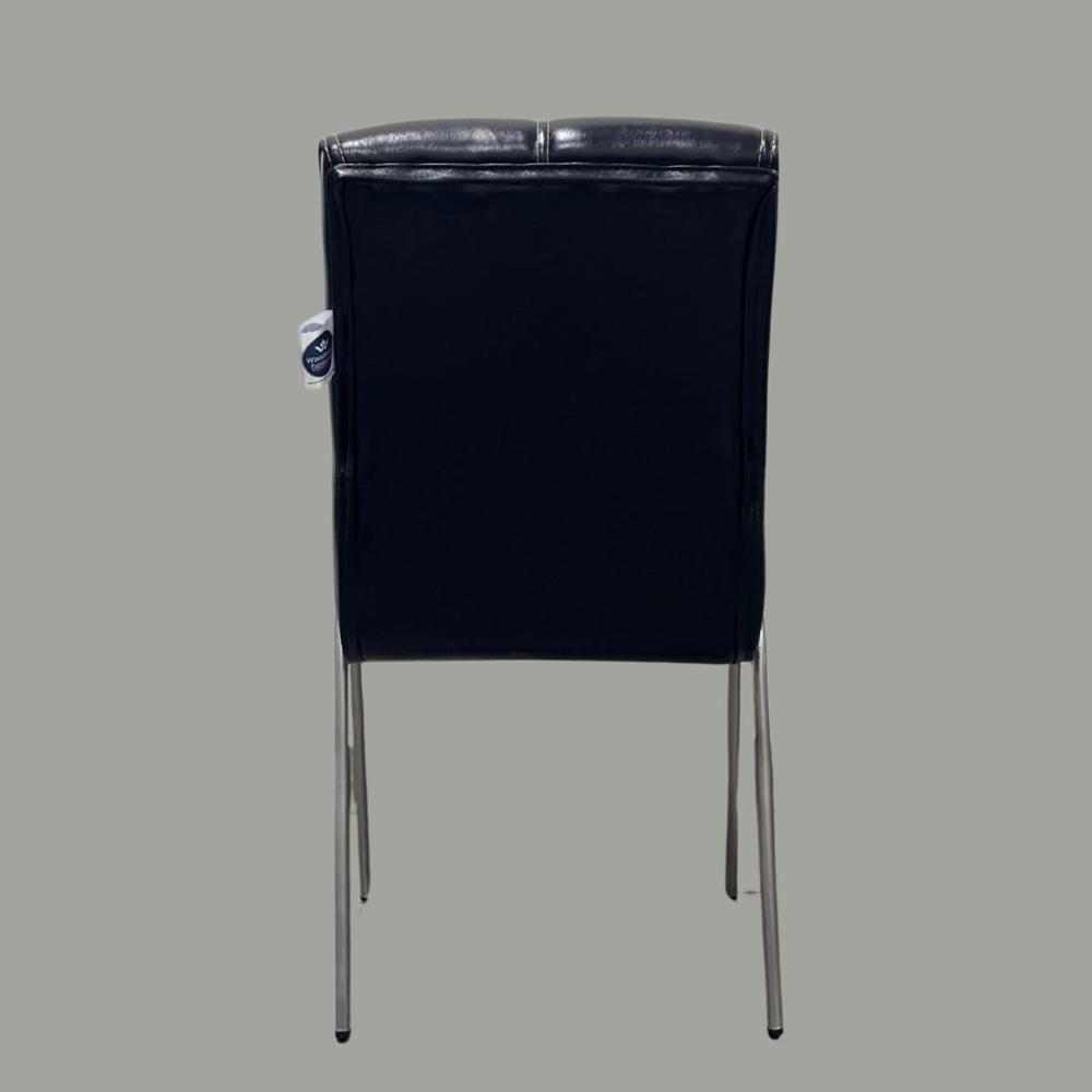 C104 Black Visitor Cafe Chairs