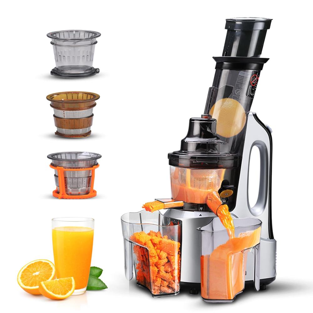 AGARO Imperial Slow Juicer, Professional Cold Press Whole Slow Juicer, 240 Watts Power Motor(33847)