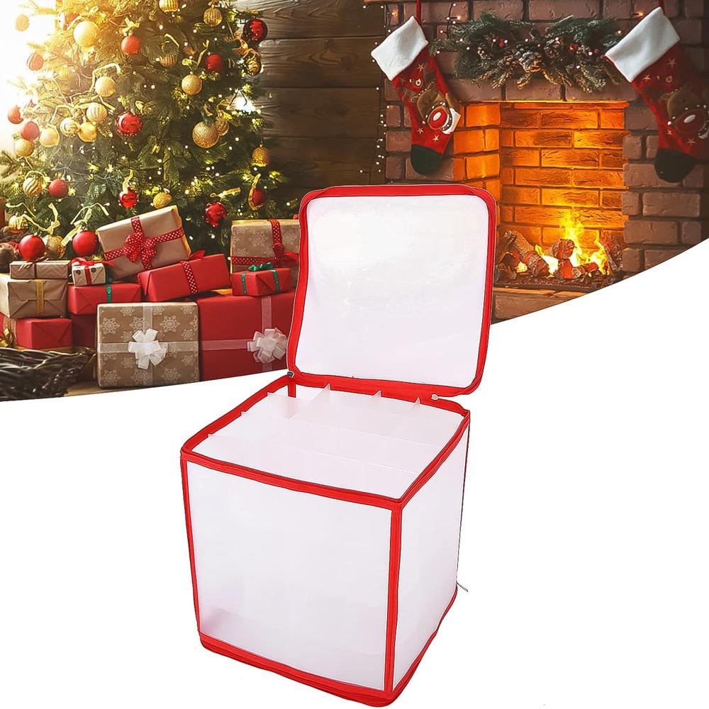 Transparent Zipper Sock Organizer Storage Box (3030 CM)
