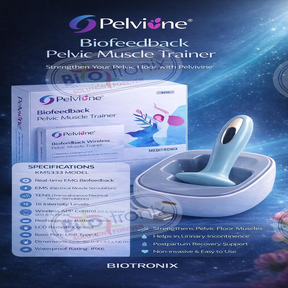 Advanced Women Pelvic Strengthening Equipment with Wireless Technology