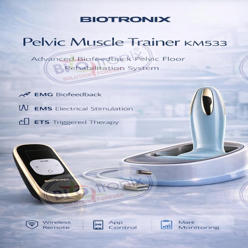 Advanced Women Pelvic Strengthening Equipment with Wireless Technology