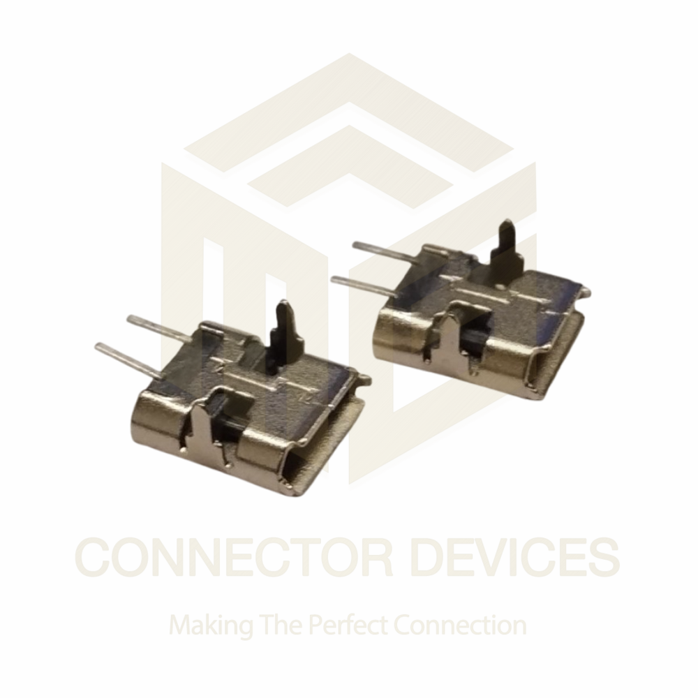 2 Pin Micro USB SMD  With Collar