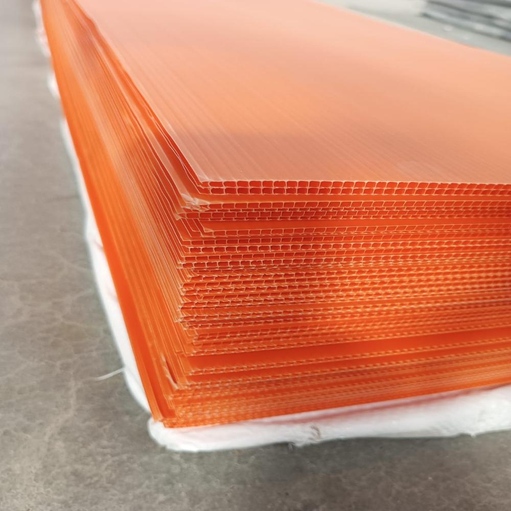 Coroplast Sheets - Color: Orange