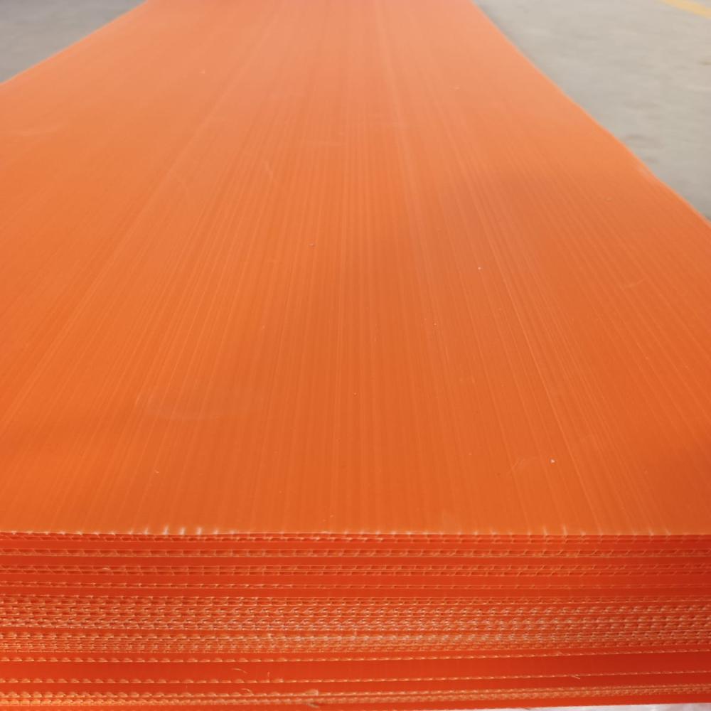 Coroplast Sheets - Color: Orange