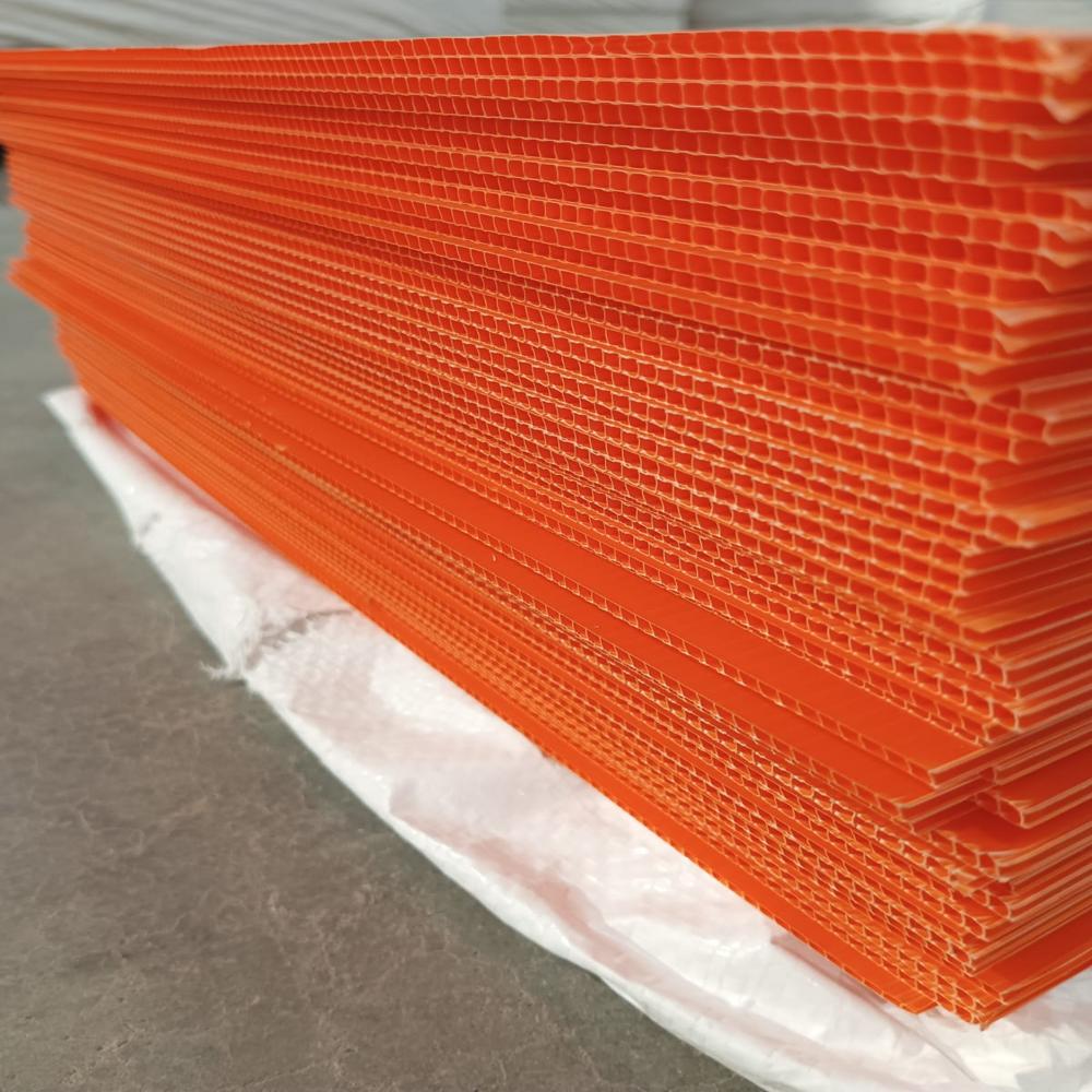 Coroplast Sheets - Color: Orange