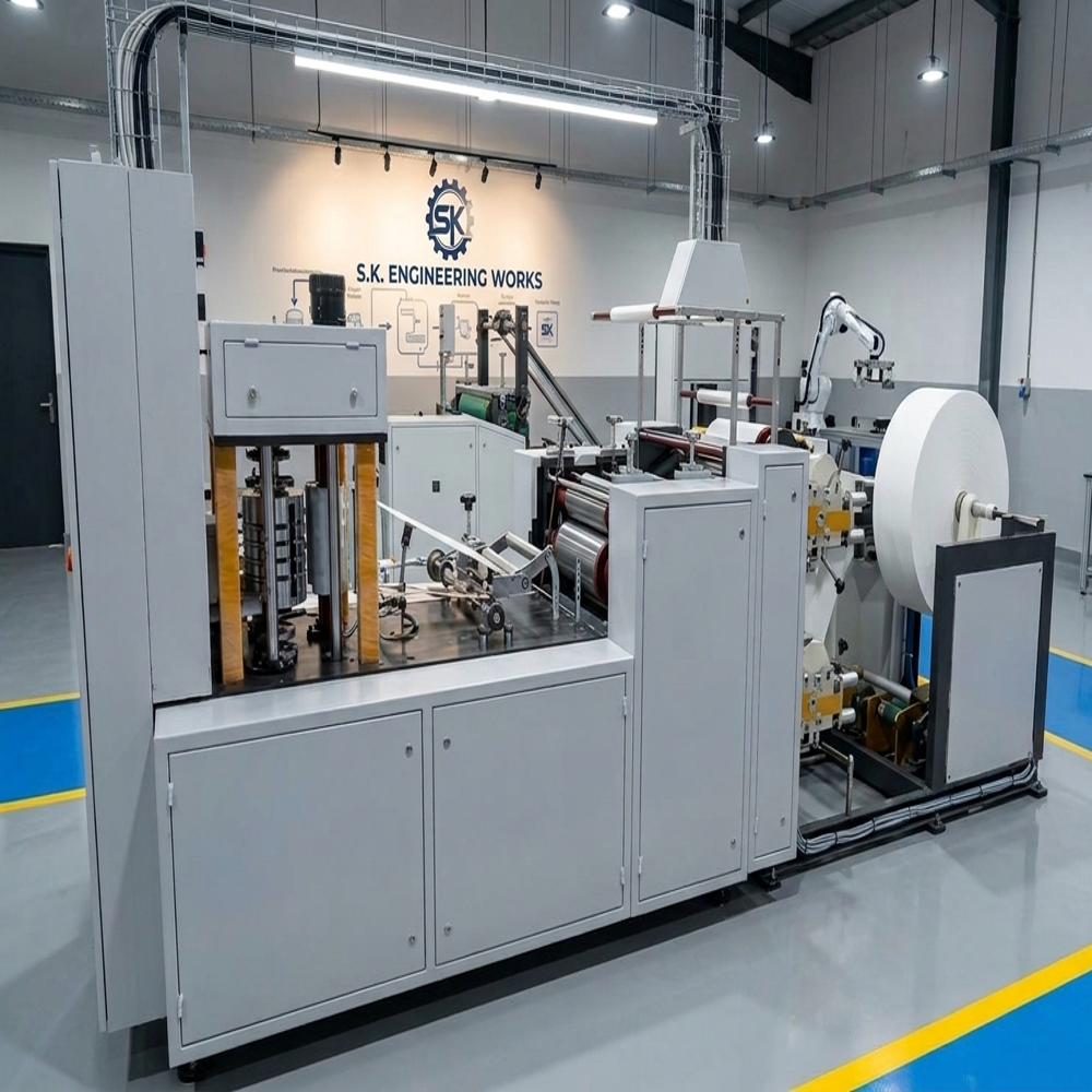 Napkin Tissue Paper Making Single Printing & Single Embossing Machine