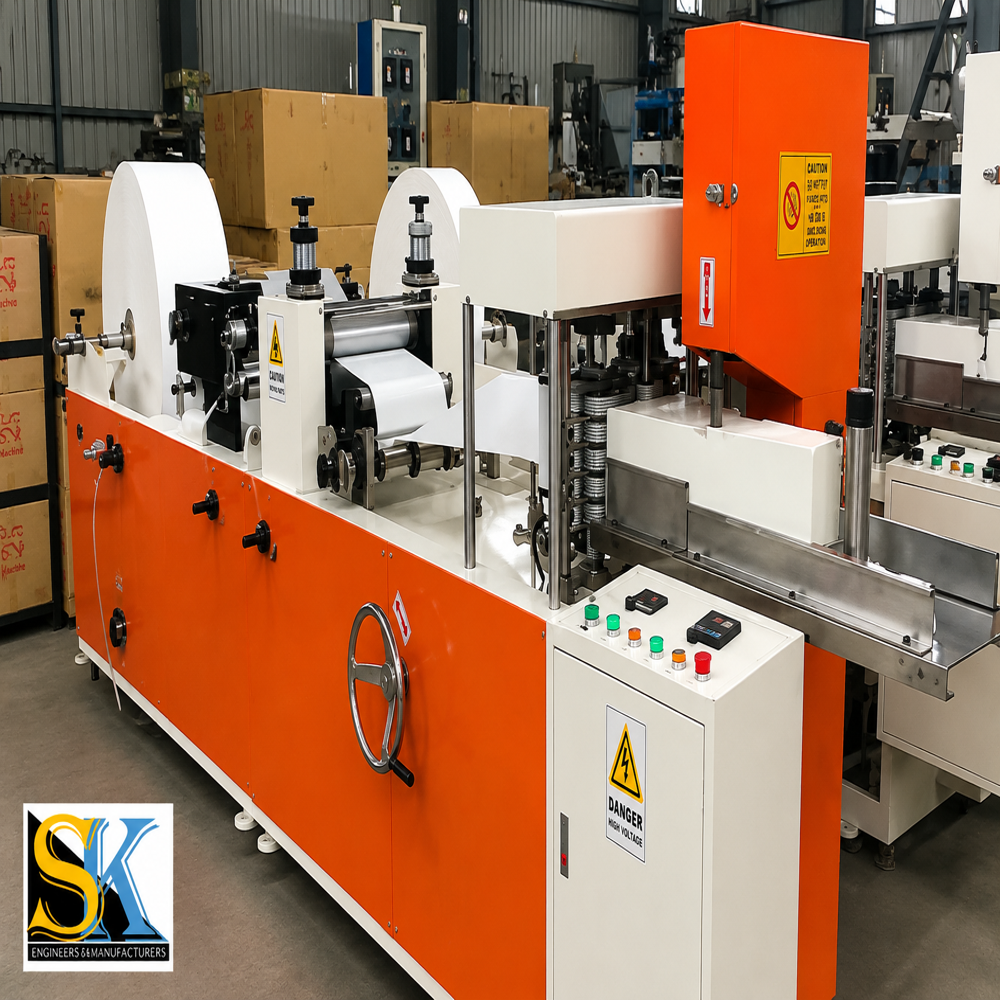 Tissue Paper Napkin Making Machine
