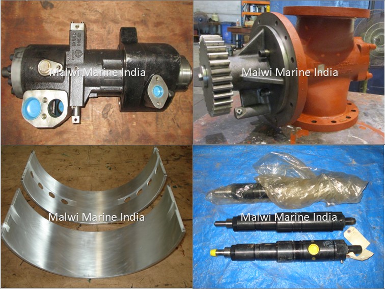 MAK - 9M43 - 8M43 - 7M43 - 6M43 - M43C - FUEL PUMP - WATER PUMP - BEARING - PARTS
