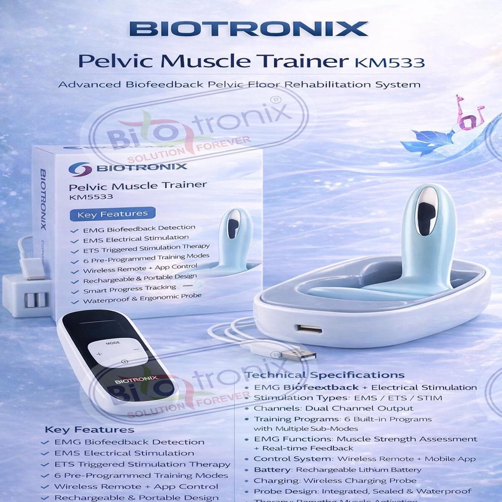 KM-533-4 Intelligent Pelvic Floor Exercise Trainer with APP Support