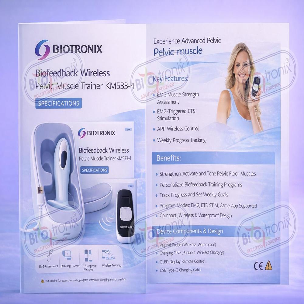 KM-533-4 Intelligent Pelvic Floor Exercise Trainer with APP Support