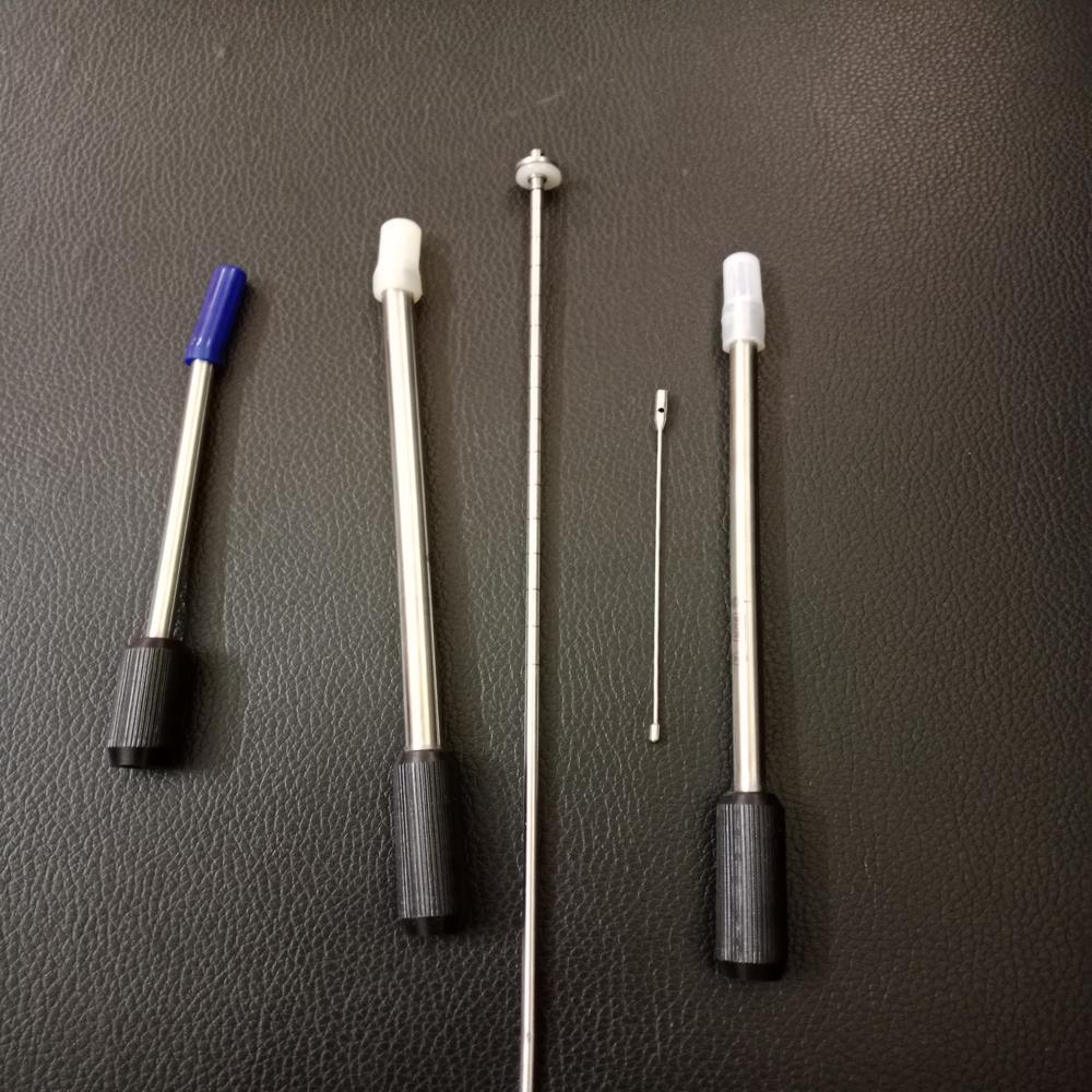 Fistula Coring Instrument with Three Circular Cutting Blade