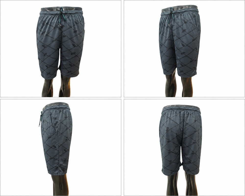 Mens Bermudas - Polyester Fabric, Sizes M/l/xl, Assorted Colors & Printed Patterns | Lightweight & Breathable For Casual Recreation