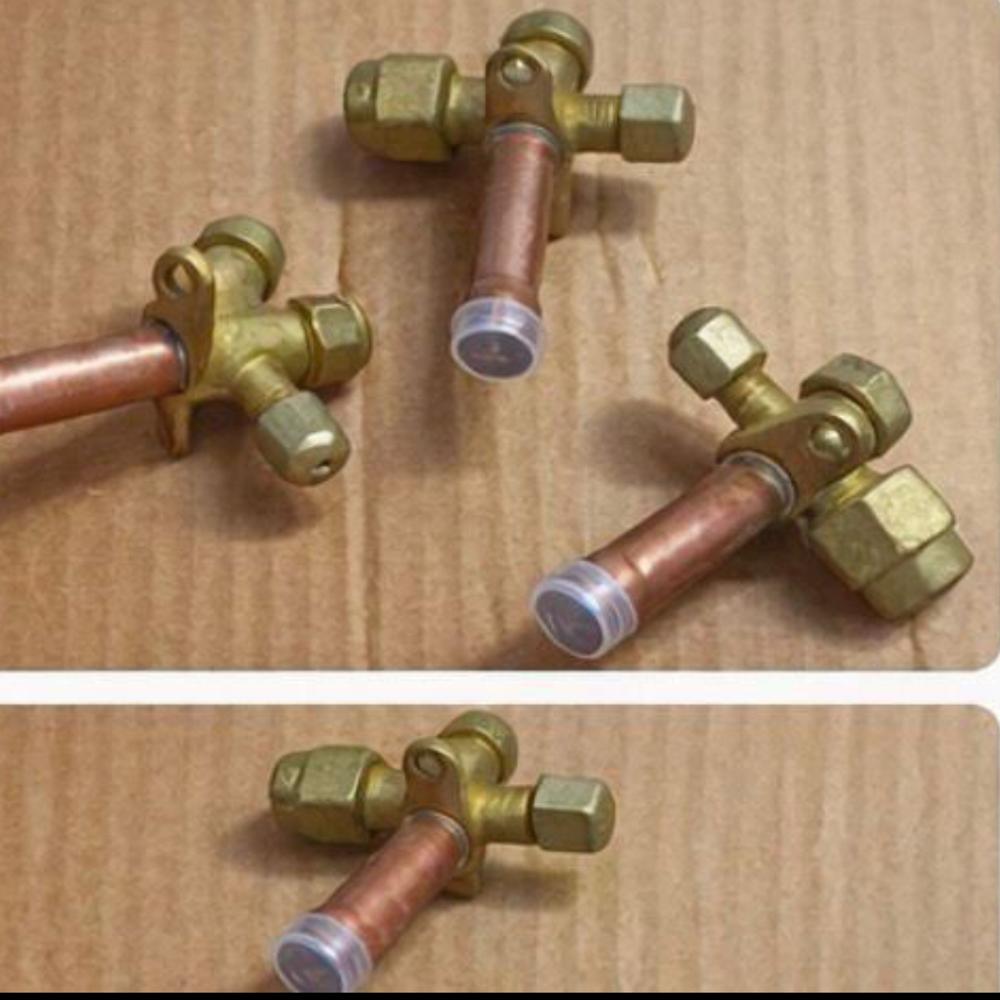 Split Valve 1/4 ,1/2, 3/8, 5/8, 7/8 - Material: Brass