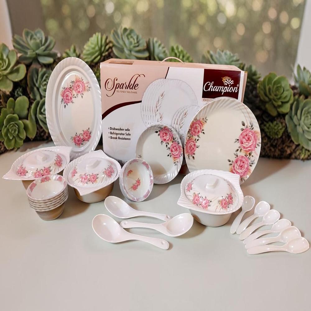 Melamine Dinner Set Manufacturer - Color: Multi