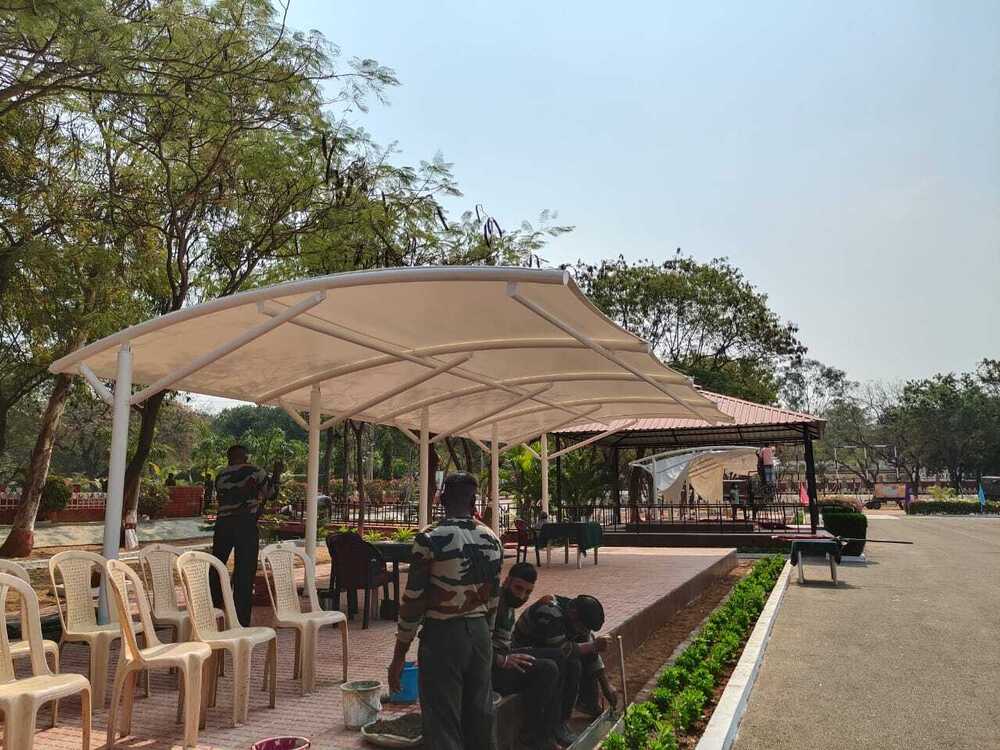 Tensile Gazebo Structure
