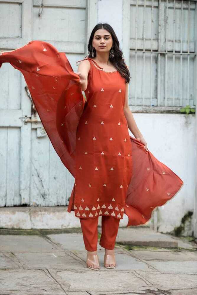 Sleeveless 3 Piece Suit Set