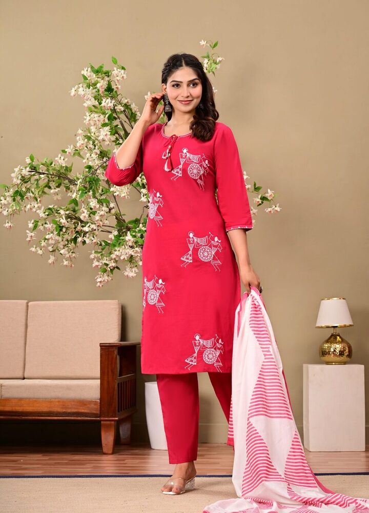 Ancient Print Designer 3 Piece Suit Set