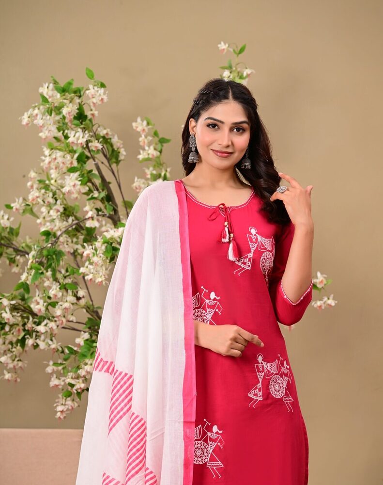 Ancient Print Designer 3 Piece Suit Set