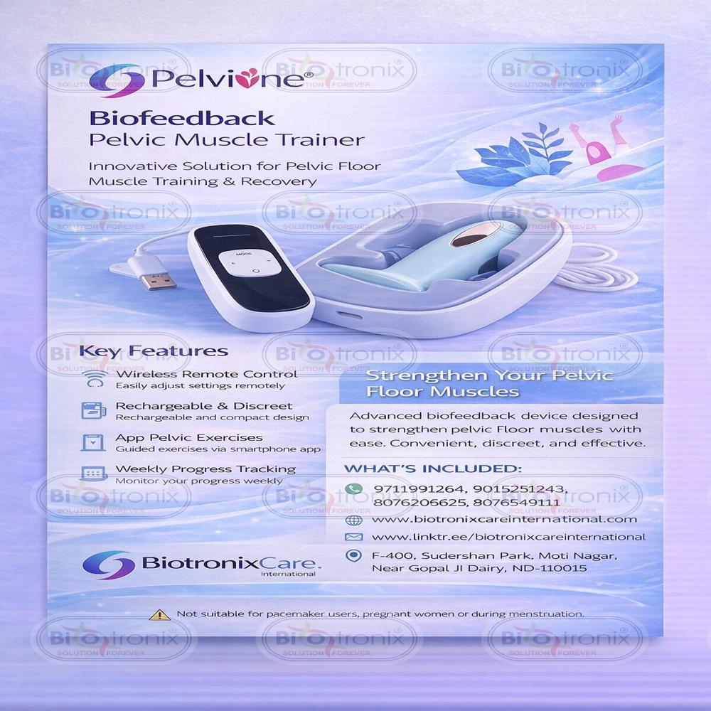 Professional Pelvic Muscle Stimulator for Kegel and Recovery Therapy
