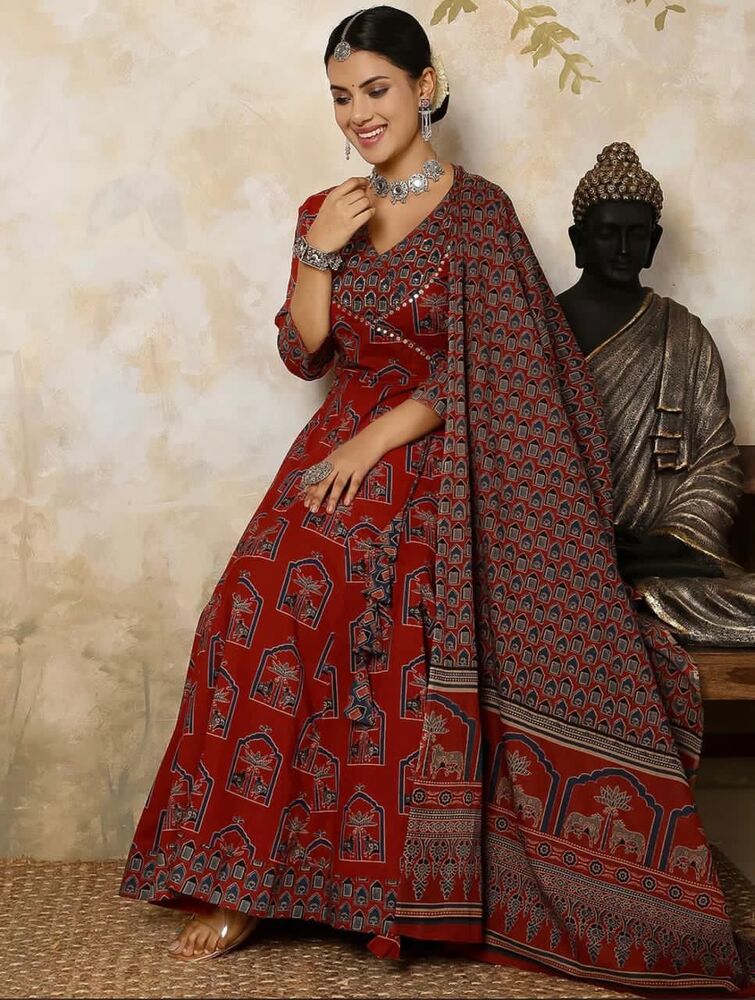Angrakha Darbar Fancy Anarkali Suit