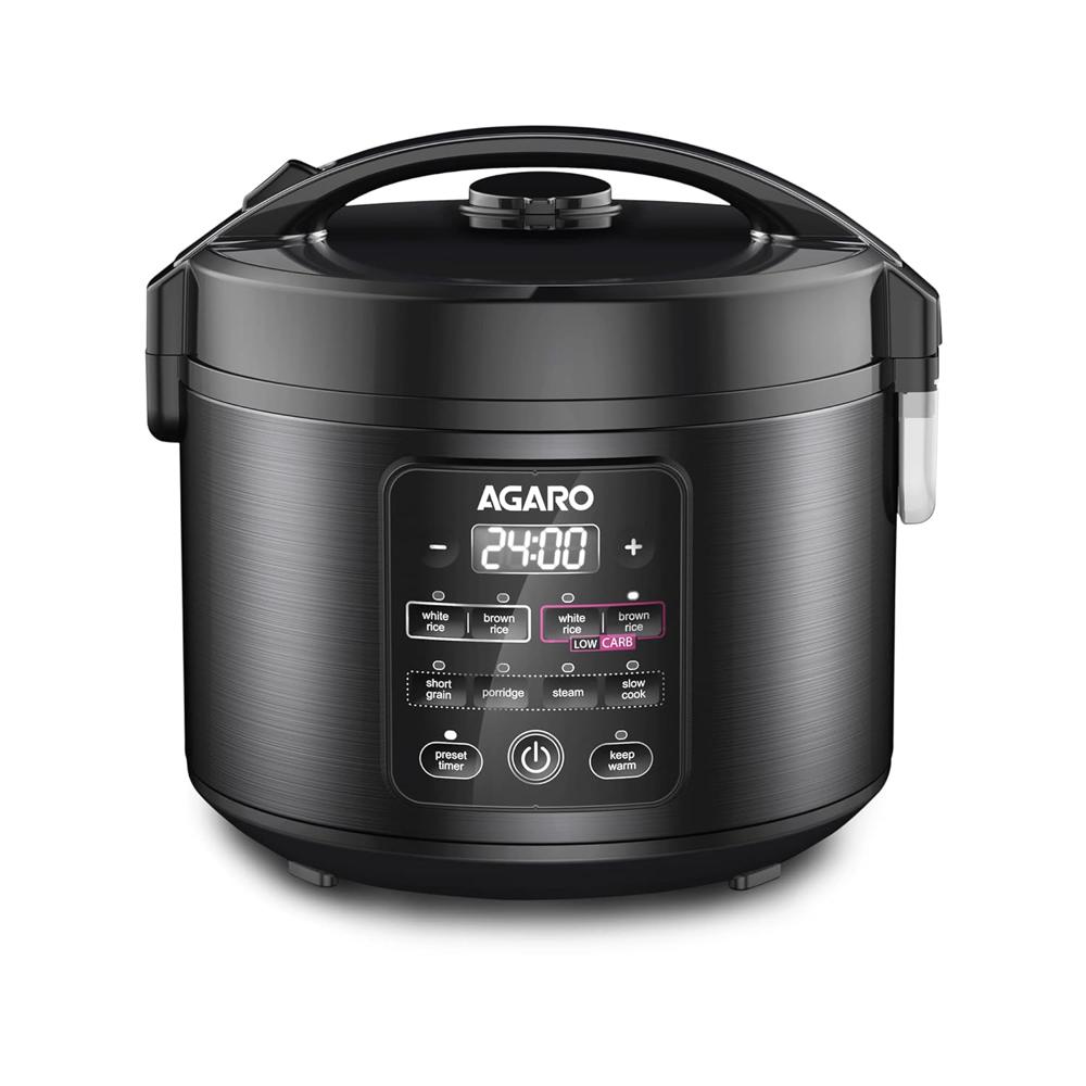 AGARO Regal Electric Rice Cooker, 3 Litres Ceramic Inner Bowl 500 W(33607)
