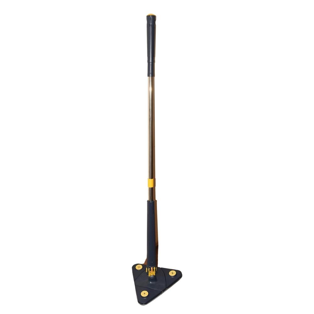 Rotatable Adjustable Triangle Cleaning Mop Triangle Mop with Long Handle(1 Pc)