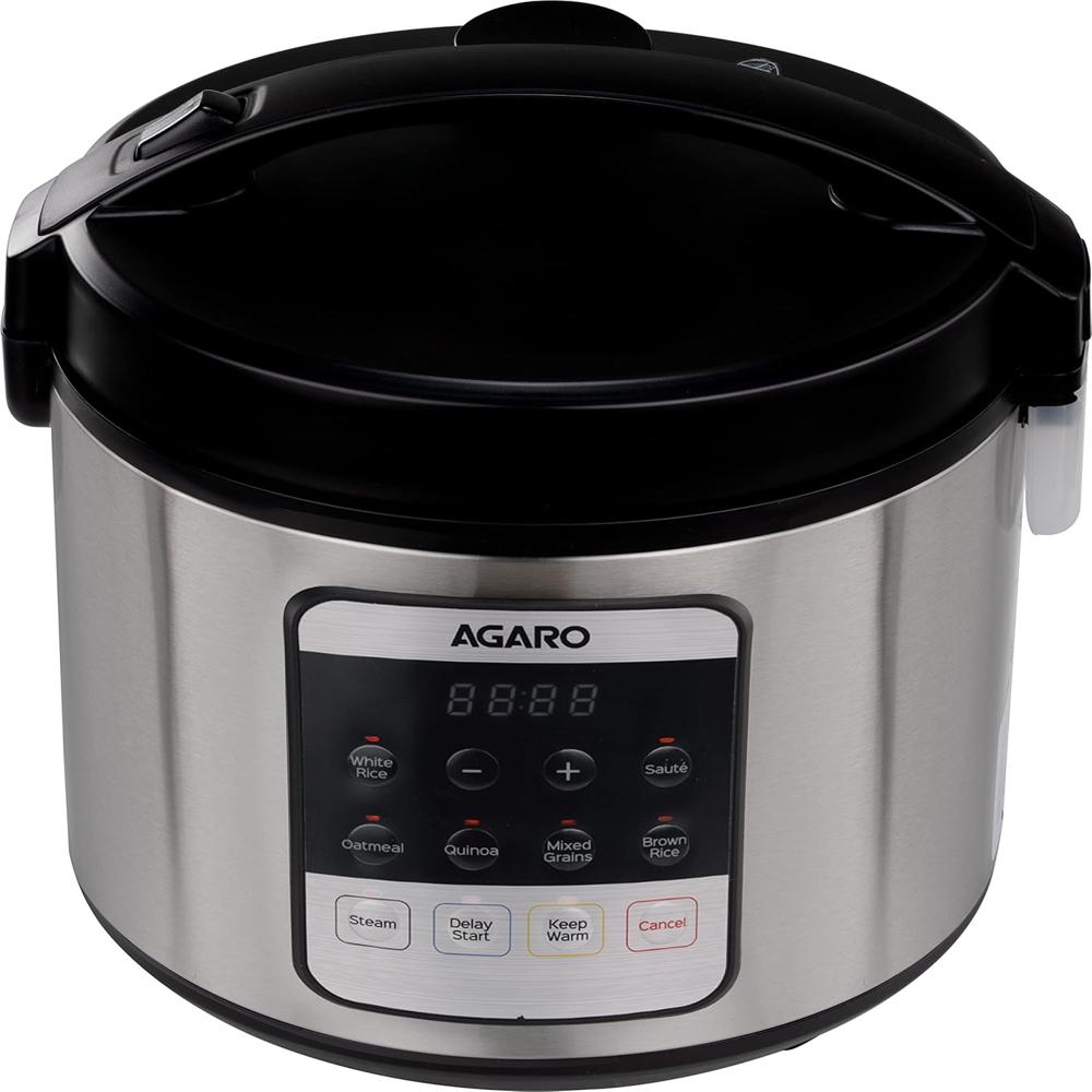 AGARO Royal Electric Rice Cooker, 5 Litre Ceramic Coated Inner Bowl, Steam Basket 700 W (33877)