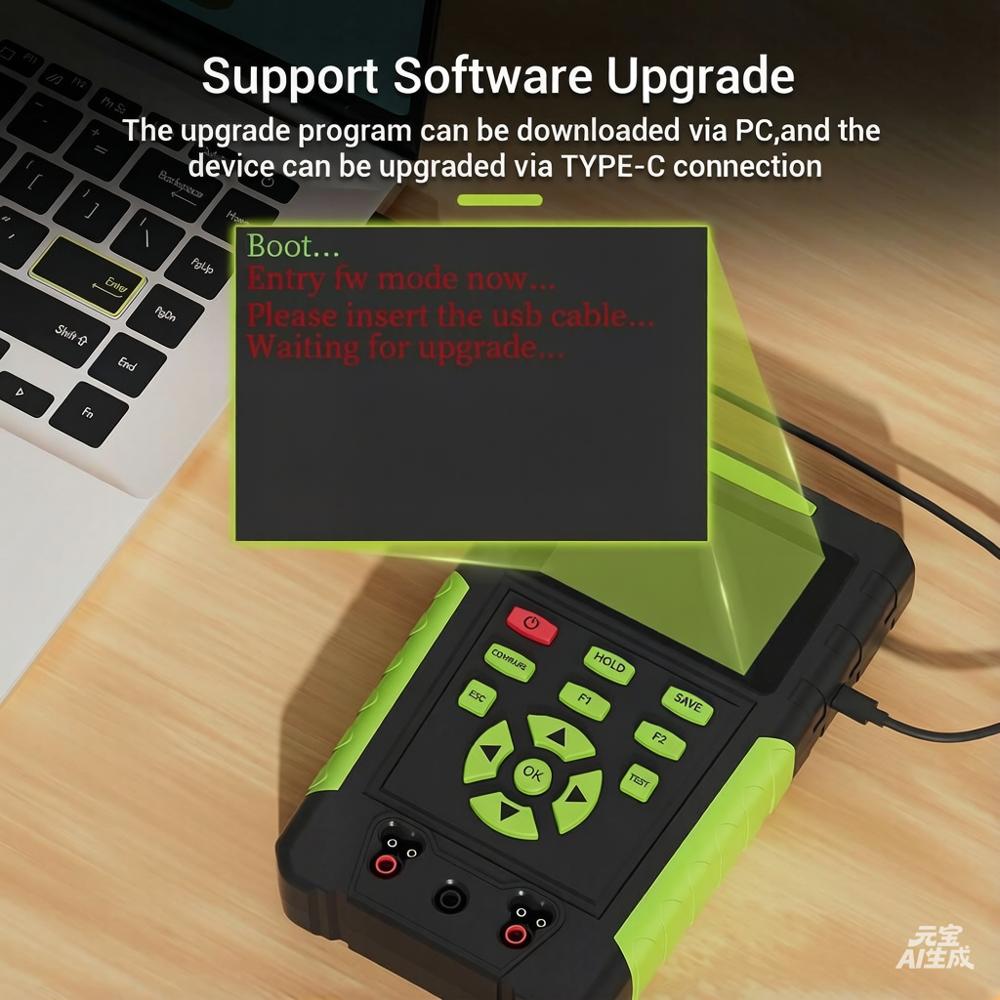 EV001 3-in-1 NEV Insulation Tester Internal Resistance Voltage Resistance HD Color Screen