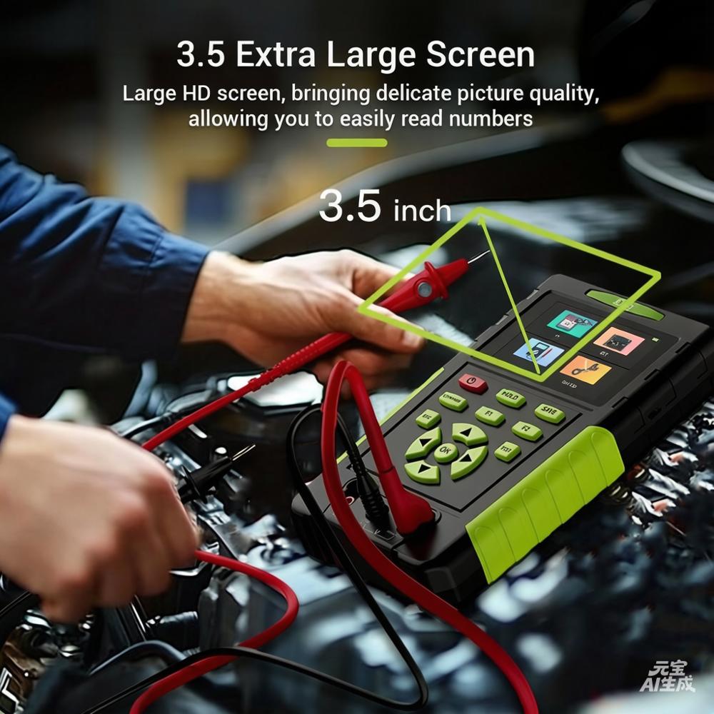 EV001 3-in-1 NEV Insulation Tester Internal Resistance Voltage Resistance HD Color Screen