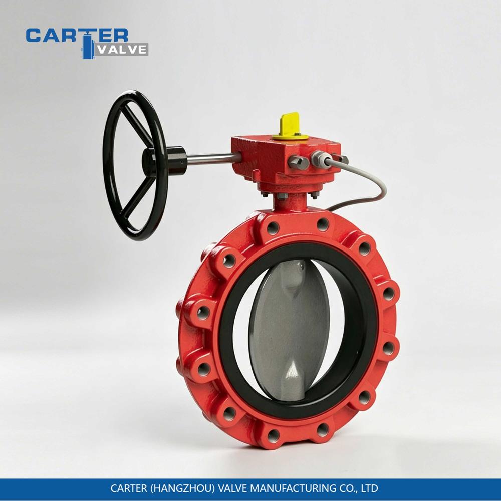 DIN Butterfly Valve / German Standard Butterfly Valve, Cast Iron, Flanged, Manual Handwheel, Soft Seated Structure, Water/Oil/Gas, DIN EN 593 Standard