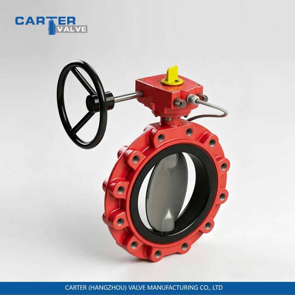 DIN Butterfly Valve / German Standard Butterfly Valve, Cast Iron, Flanged, Manual Handwheel, Soft Seated Structure, Water/Oil/Gas, DIN EN 593 Standard