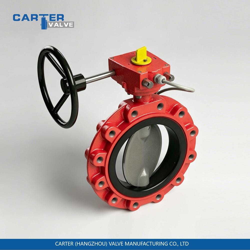 DIN Butterfly Valve / German Standard Butterfly Valve, Cast Iron, Flanged, Manual Handwheel, Soft Seated Structure, Water/Oil/Gas, DIN EN 593 Standard
